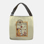 Autumn Fox Postage Stamp-None-Adjustable Tote-Bag-NemiMakeit