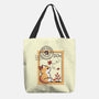 Autumn Fox Postage Stamp-None-Basic Tote-Bag-NemiMakeit