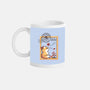 Autumn Fox Postage Stamp-None-Mug-Drinkware-NemiMakeit