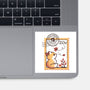 Autumn Fox Postage Stamp-None-Glossy-Sticker-NemiMakeit
