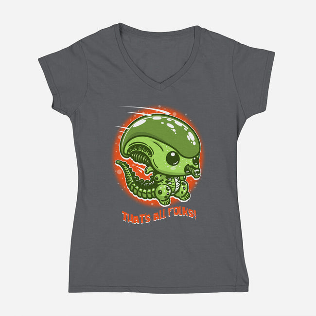 That's All Folk's-Womens-V-Neck-Tee-palmstreet