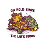 On Hold Since The Late 1900s-Mens-Basic-Tee-kg07