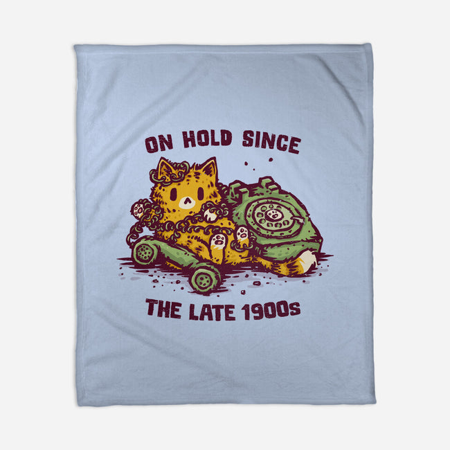 On Hold Since The Late 1900s-None-Fleece-Blanket-kg07