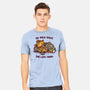 On Hold Since The Late 1900s-Mens-Heavyweight-Tee-kg07