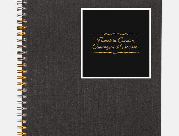 Fluent In Cursive