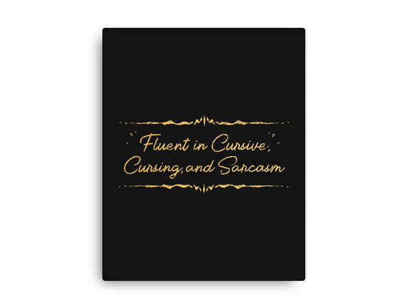 Fluent In Cursive