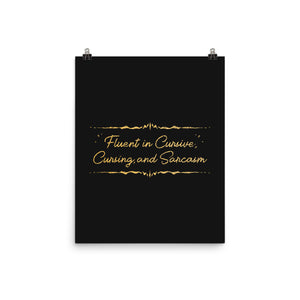 Fluent In Cursive