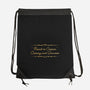 Fluent In Cursive-None-Drawstring-Bag-kg07