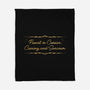 Fluent In Cursive-None-Fleece-Blanket-kg07