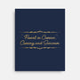 Fluent In Cursive-None-Stretched-Canvas-kg07