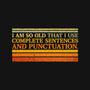 Complete Sentences And Punctuation-Womens-Racerback-Tank-kg07