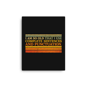 Complete Sentences And Punctuation