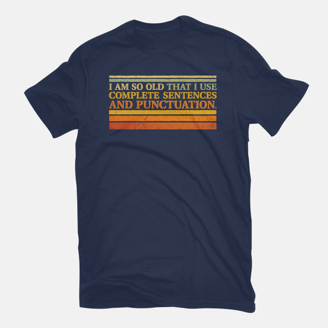 Complete Sentences And Punctuation-Mens-Heavyweight-Tee-kg07