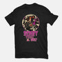Scary Vibes Only Please-Womens-Fitted-Tee-imisko