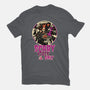 Scary Vibes Only Please-Womens-Fitted-Tee-imisko