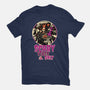 Scary Vibes Only Please-Womens-Fitted-Tee-imisko