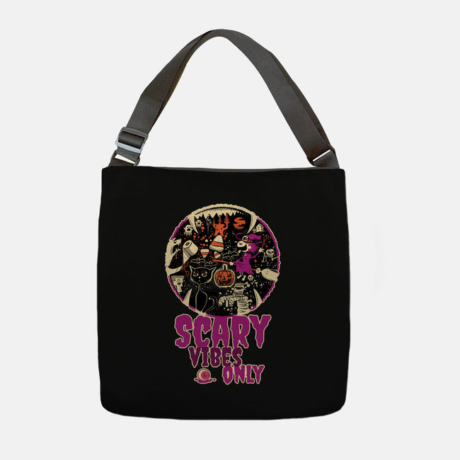 Scary Vibes Only Please-None-Adjustable Tote-Bag-imisko