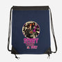 Scary Vibes Only Please-None-Drawstring-Bag-imisko