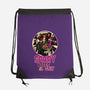 Scary Vibes Only Please-None-Drawstring-Bag-imisko