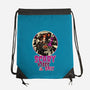 Scary Vibes Only Please-None-Drawstring-Bag-imisko