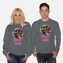 Scary Vibes Only Please-Unisex-Crew Neck-Sweatshirt-imisko