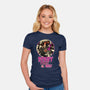 Scary Vibes Only Please-Womens-Fitted-Tee-imisko
