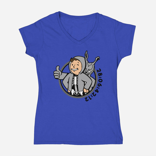 Vault Donnie-Womens-V-Neck-Tee-Boggs Nicolas