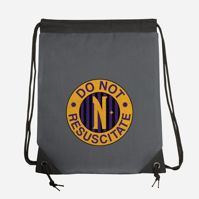 Nevermore Resuscitate-None-Drawstring-Bag-estudiofitas