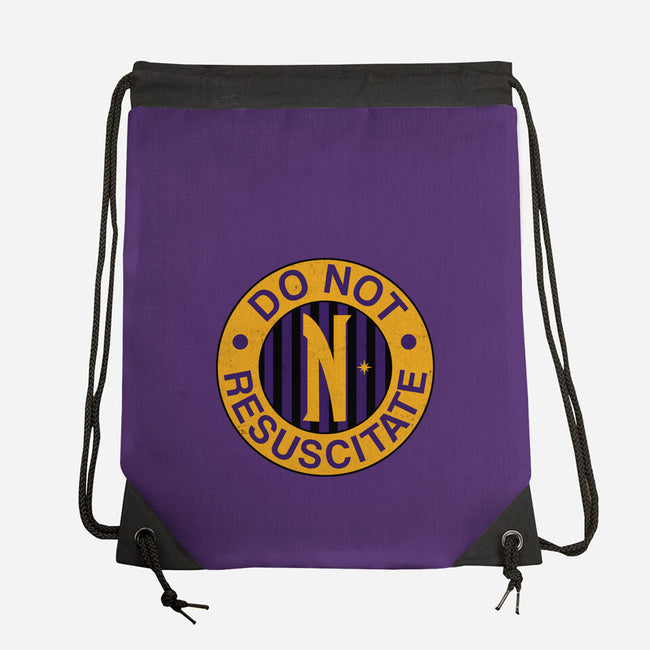 Nevermore Resuscitate-None-Drawstring-Bag-estudiofitas
