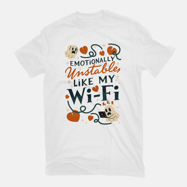 Emotionally Unstable-Womens-Fitted-Tee-FunkVampire