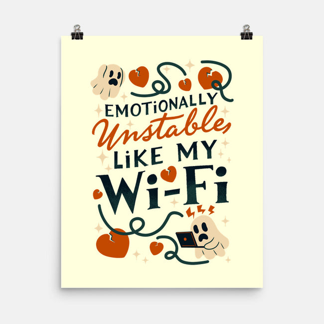 Emotionally Unstable-None-Matte-Poster-FunkVampire
