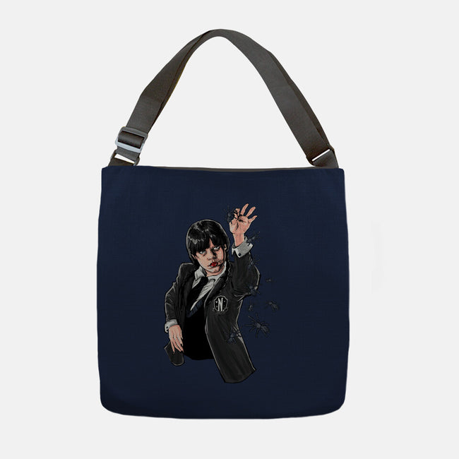 Chef Wednesday-None-Adjustable Tote-Bag-zascanauta
