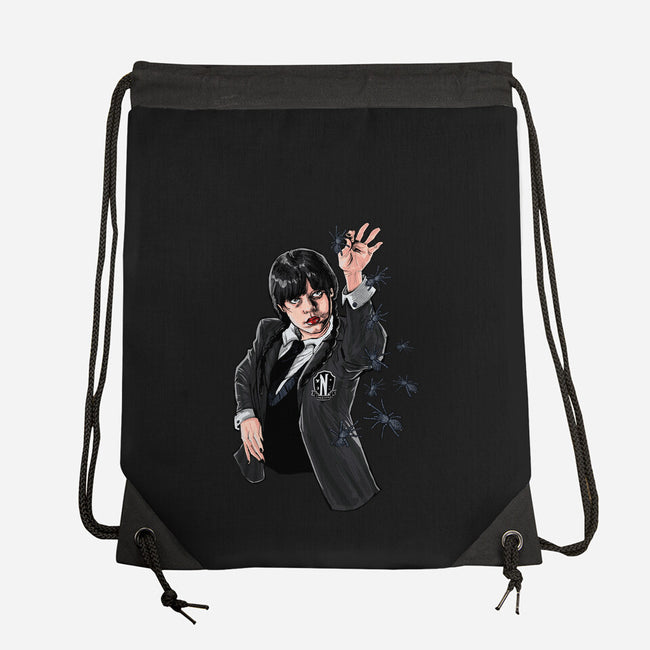Chef Wednesday-None-Drawstring-Bag-zascanauta