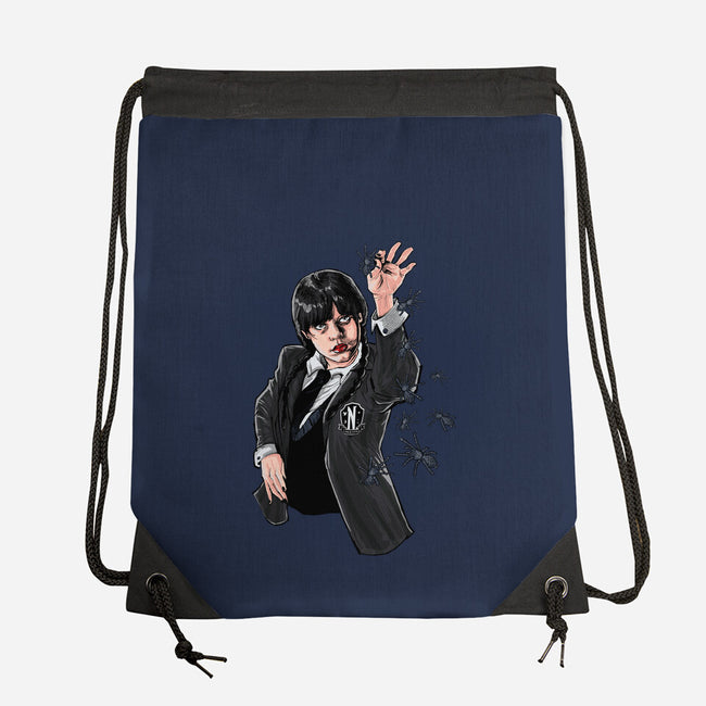 Chef Wednesday-None-Drawstring-Bag-zascanauta