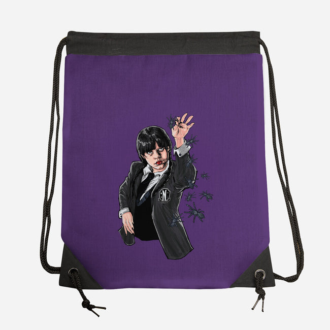 Chef Wednesday-None-Drawstring-Bag-zascanauta