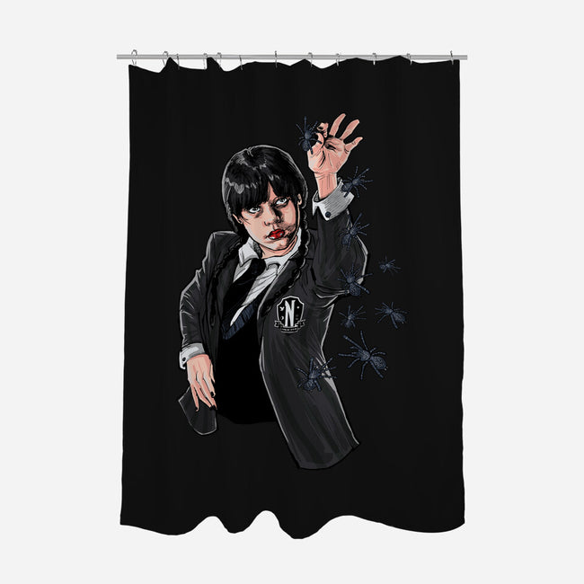 Chef Wednesday-None-Polyester-Shower Curtain-zascanauta