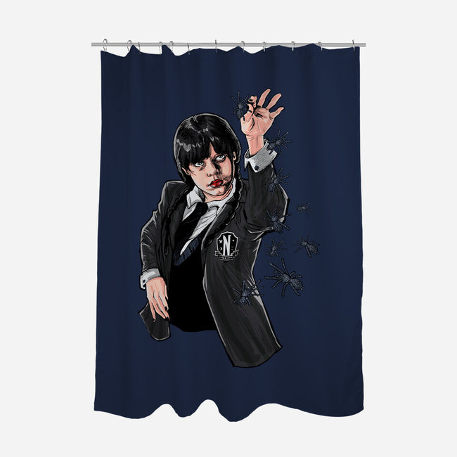 Chef Wednesday-None-Polyester-Shower Curtain-zascanauta