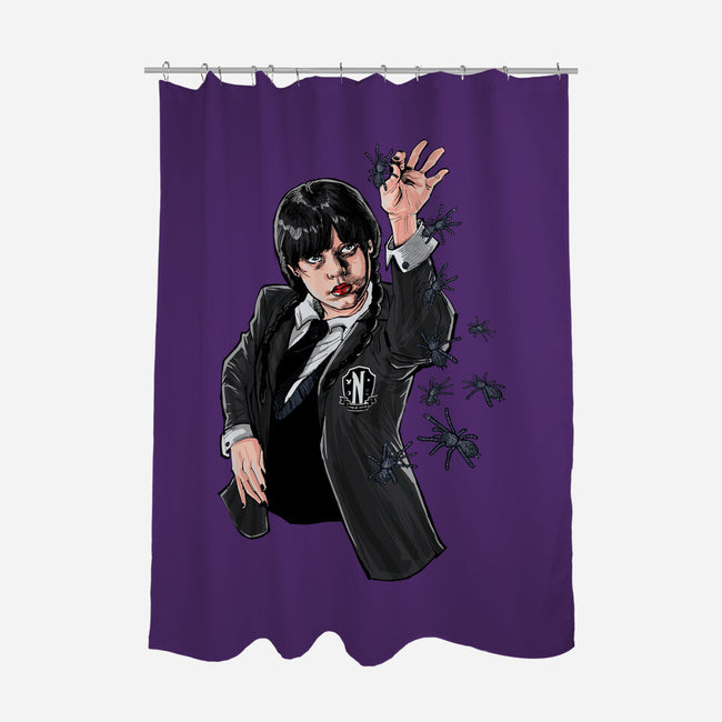 Chef Wednesday-None-Polyester-Shower Curtain-zascanauta
