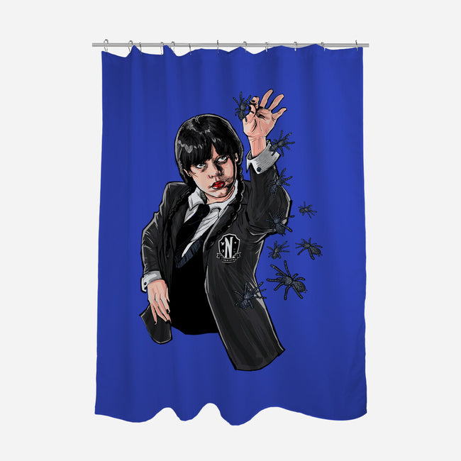 Chef Wednesday-None-Polyester-Shower Curtain-zascanauta