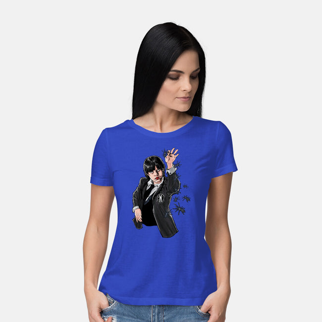 Chef Wednesday-Womens-Basic-Tee-zascanauta