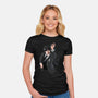 Chef Wednesday-Womens-Fitted-Tee-zascanauta