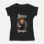 Sarca Sampra-Womens-V-Neck-Tee-Boggs Nicolas