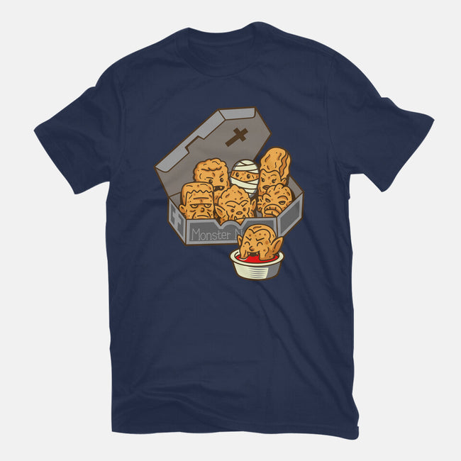 Monster Nuggets-Womens-Fitted-Tee-Boggs Nicolas