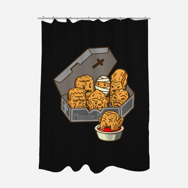 Monster Nuggets-None-Polyester-Shower Curtain-Boggs Nicolas