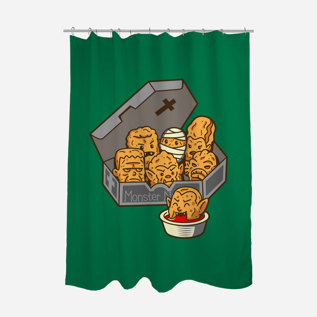 Monster Nuggets-None-Polyester-Shower Curtain-Boggs Nicolas