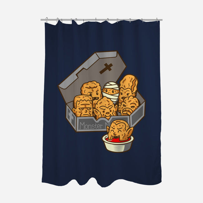 Monster Nuggets-None-Polyester-Shower Curtain-Boggs Nicolas