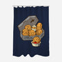 Monster Nuggets-None-Polyester-Shower Curtain-Boggs Nicolas