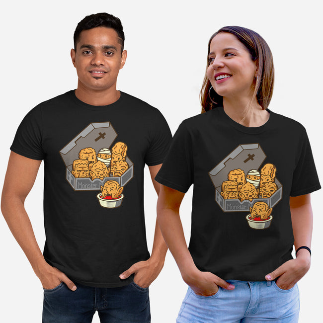 Monster Nuggets-Unisex-Basic-Tee-Boggs Nicolas