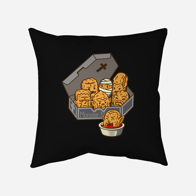 Monster Nuggets-None-Removable Cover w Insert-Throw Pillow-Boggs Nicolas