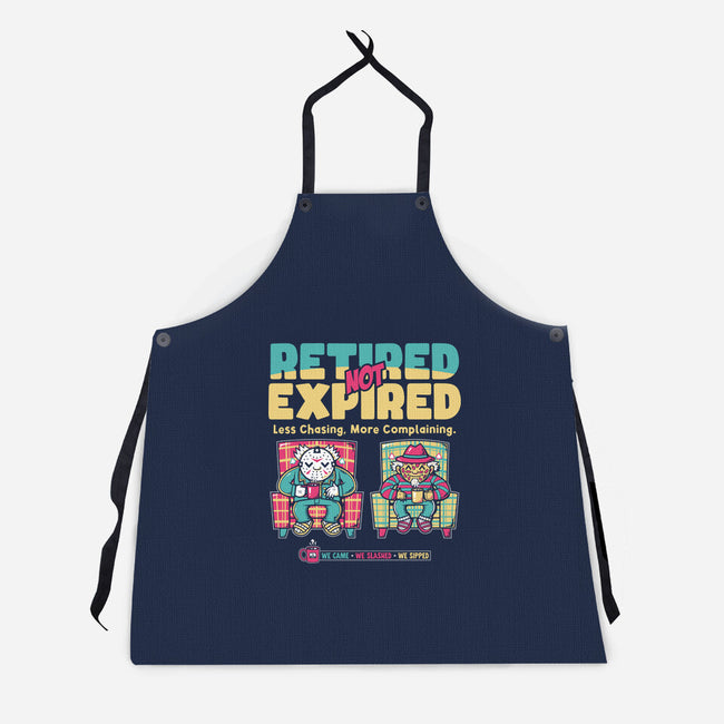 Retired Not Expired-Unisex-Kitchen-Apron-krisren28